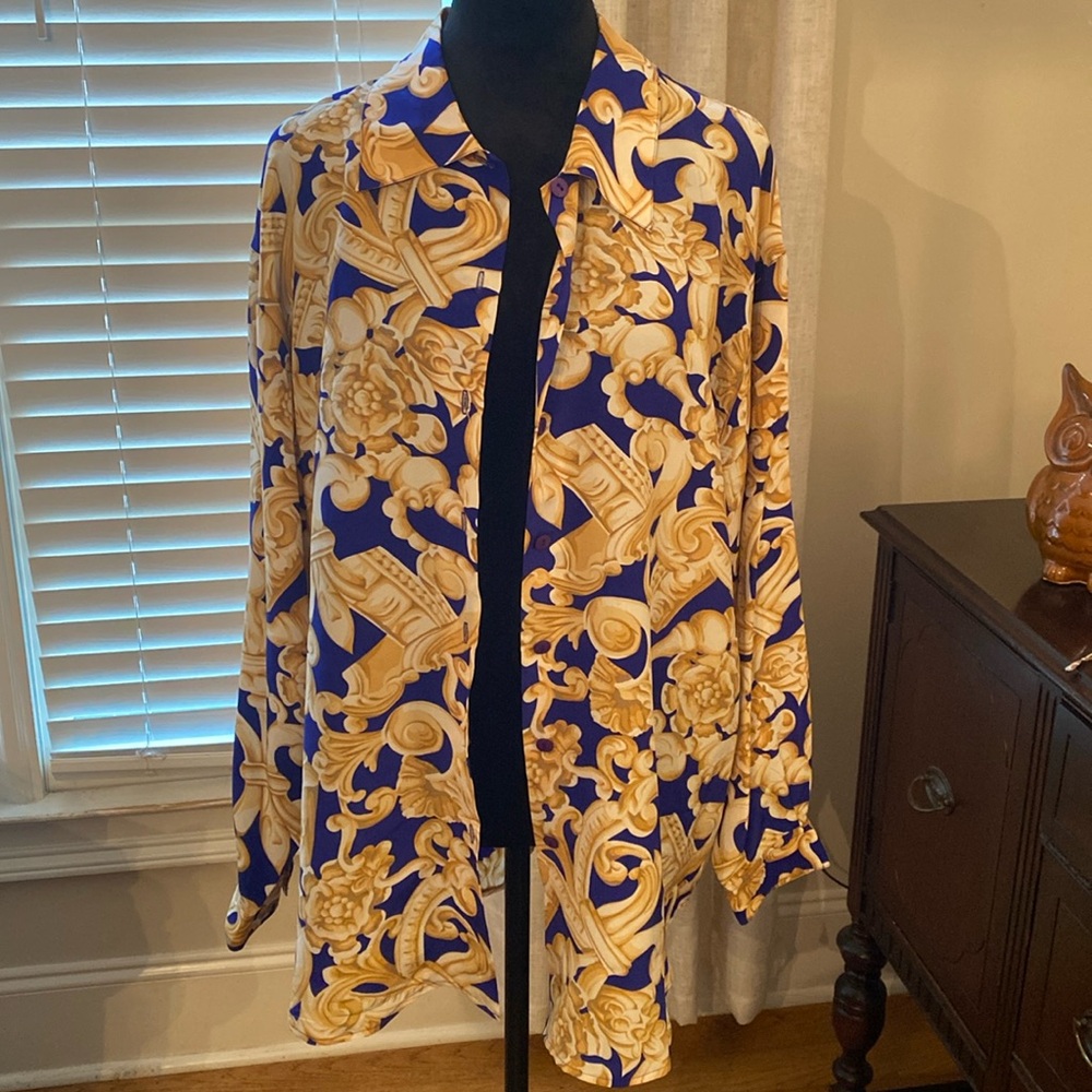 Spencer Jeremy Silk Blouse- Ladies Large